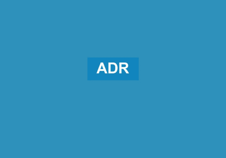 Mehr über den Artikel erfahren ADR