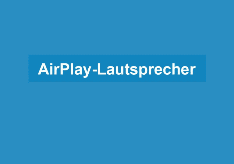 Mehr über den Artikel erfahren AirPlay-Lautsprecher