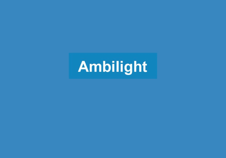 Mehr über den Artikel erfahren Ambilight