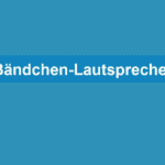 Bändchen-Lautsprecher