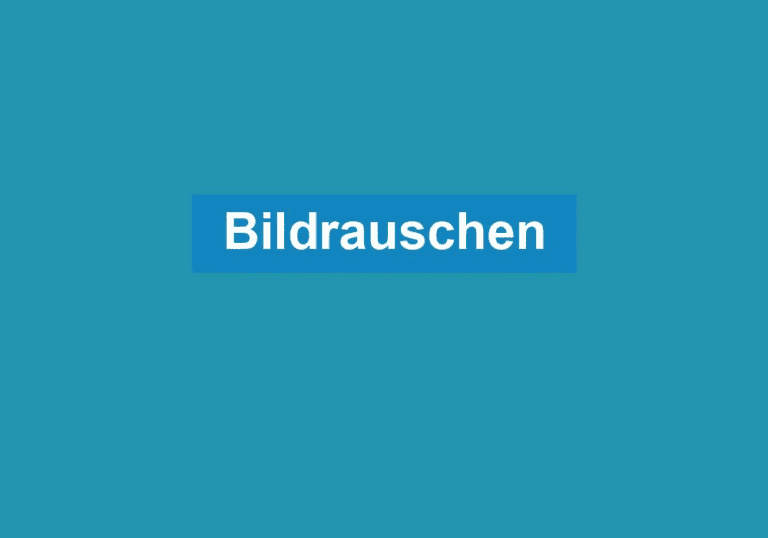Mehr über den Artikel erfahren Bildrauschen
