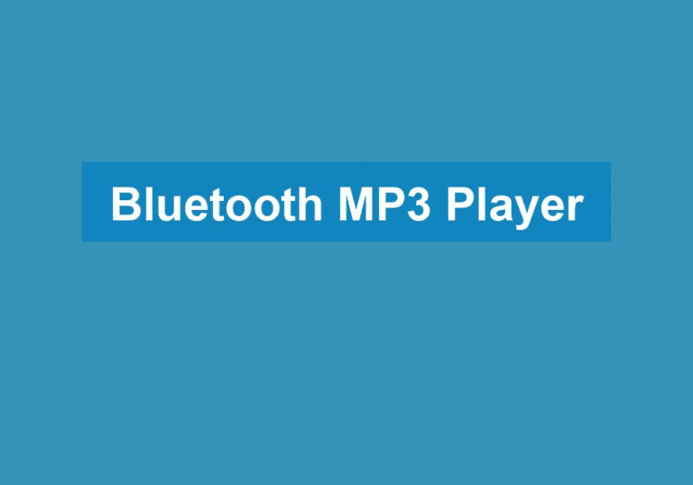 Mehr über den Artikel erfahren Bluetooth MP3 Player