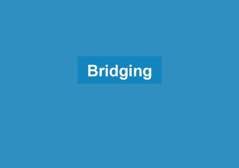 Mehr über den Artikel erfahren Bridging