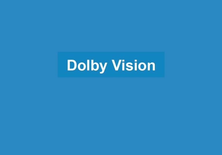 Mehr über den Artikel erfahren Dolby Vision