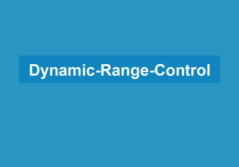 Mehr über den Artikel erfahren Dynamic-Range-Control
