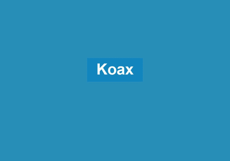 Mehr über den Artikel erfahren Koax