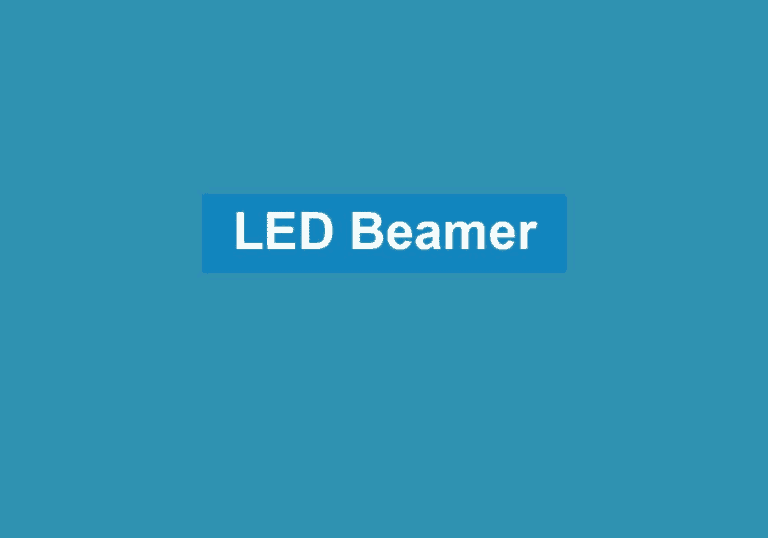 Mehr über den Artikel erfahren LED Beamer