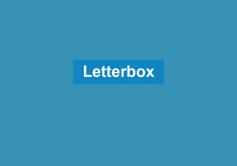 Mehr über den Artikel erfahren Letterbox