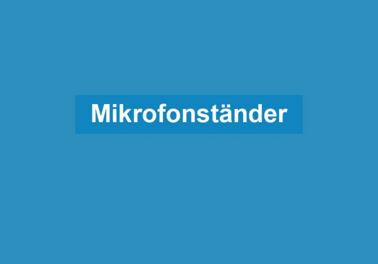Mehr über den Artikel erfahren Mikrofonständer