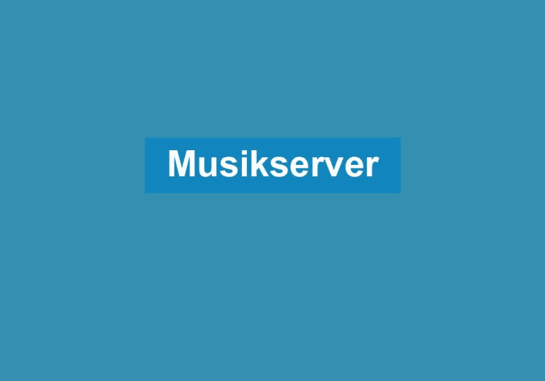 Mehr über den Artikel erfahren Musikserver