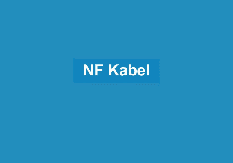 Mehr über den Artikel erfahren NF Kabel