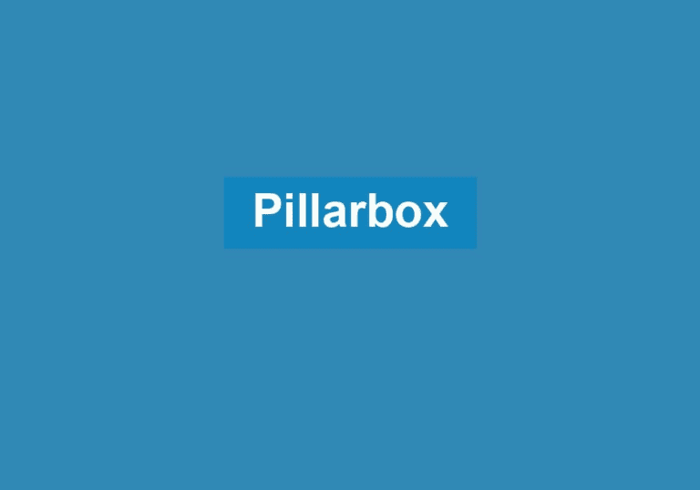 Mehr über den Artikel erfahren Pillarbox
