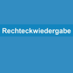 Rechteckwiedergabe