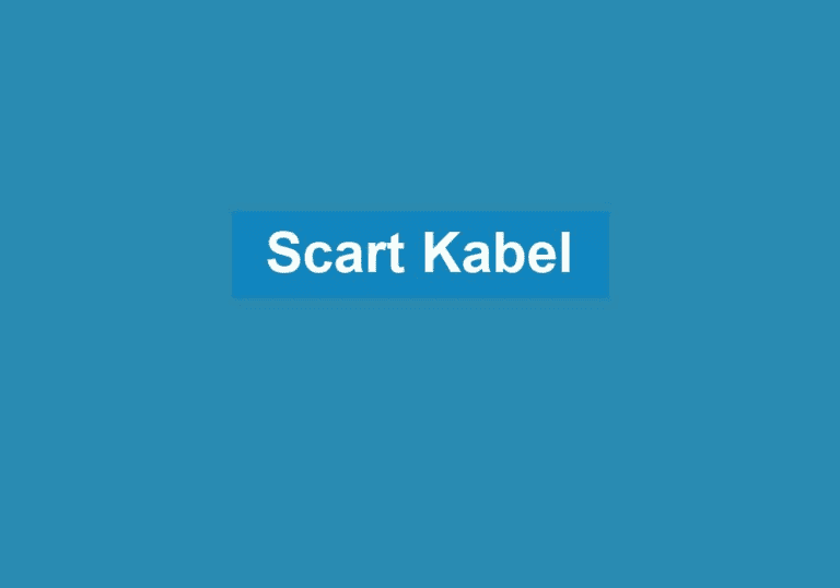 Mehr über den Artikel erfahren Scart Kabel