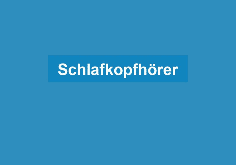 Mehr über den Artikel erfahren Schlafkopfhörer