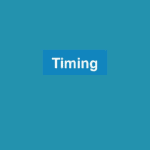 Timing