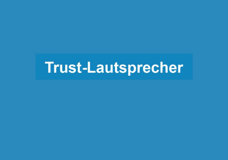 Mehr über den Artikel erfahren Trust-Lautsprecher