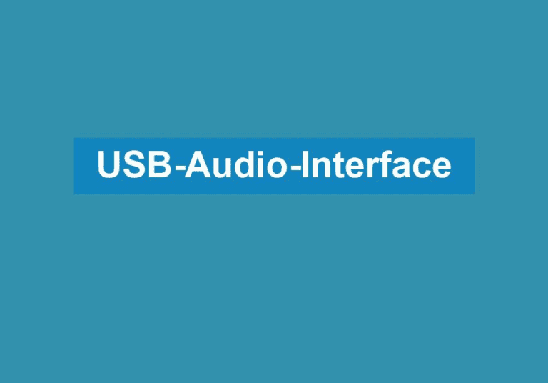 Mehr über den Artikel erfahren USB-Audio-Interface